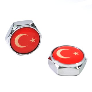 Kennzeichenschrauben Nummernschildschrauben Türkei 2 Stück