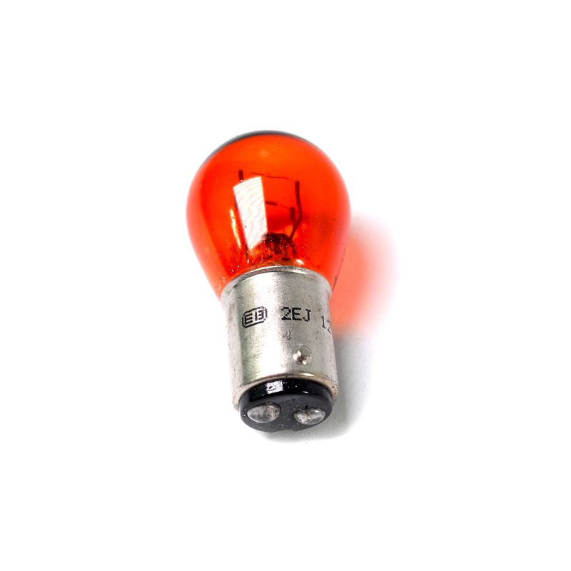 12V 21/5W 2-Faden Glühbirne Glühlampe Orange BA 15D Blinker Harley